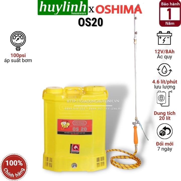 Bình xịt điện Oshima OS 20