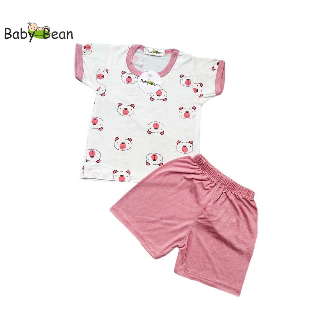 Bộ Đồ Thun Lạnh Tay Ngắn Quần Ngắn Bé Sơ Sinh BabyBean MÀU NGẪU NHIÊN (7kg-13kg