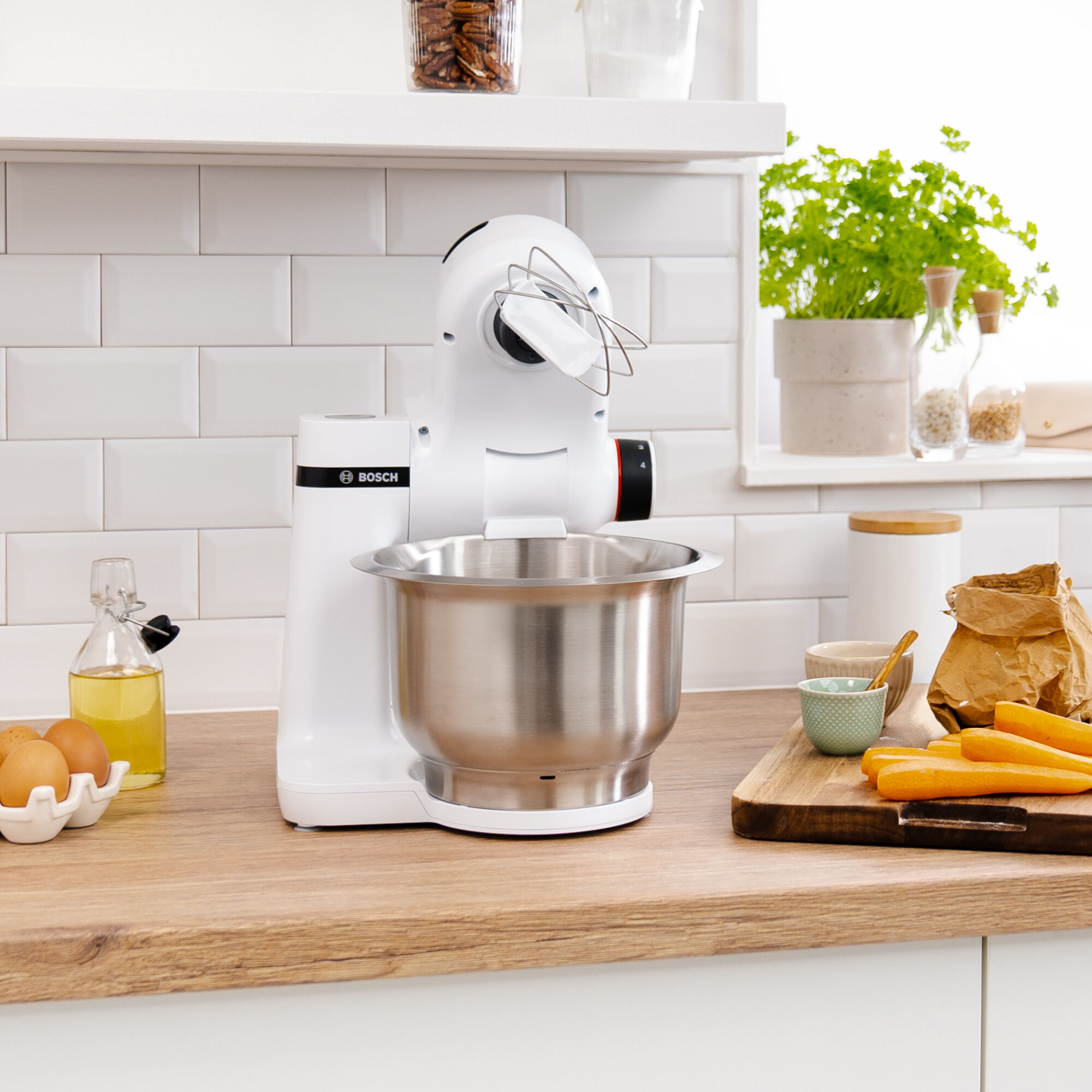 Máy xay trộn đa năng Bosch MUMS2EW20 - Series 2 700W 3.8L 4 tốc độ - Hàng chính hãng
