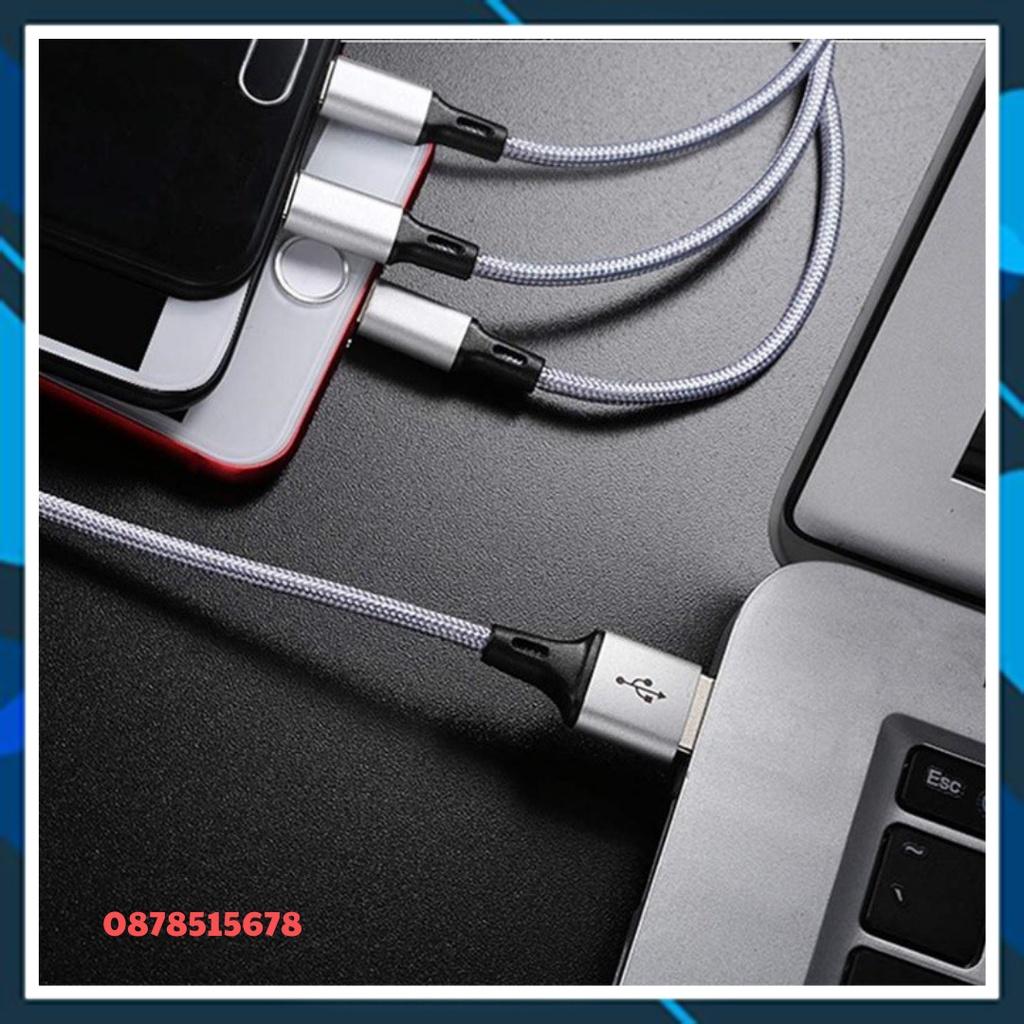Bộ tẩu Sạc Nhanh 4.8A Pugan, Bộ Sạc Điện Thoại, Thiết Bị 3 Trong 1 Trên Xe Ô tô Cam Kết Hàng Cao Cấp Chất Lượng Loại 1
