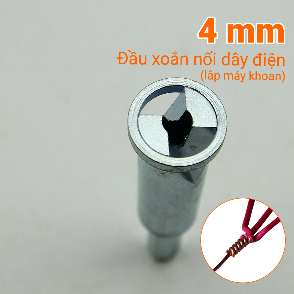 Đầu xoắn nối dây điện 4mm 3 dòng GT280