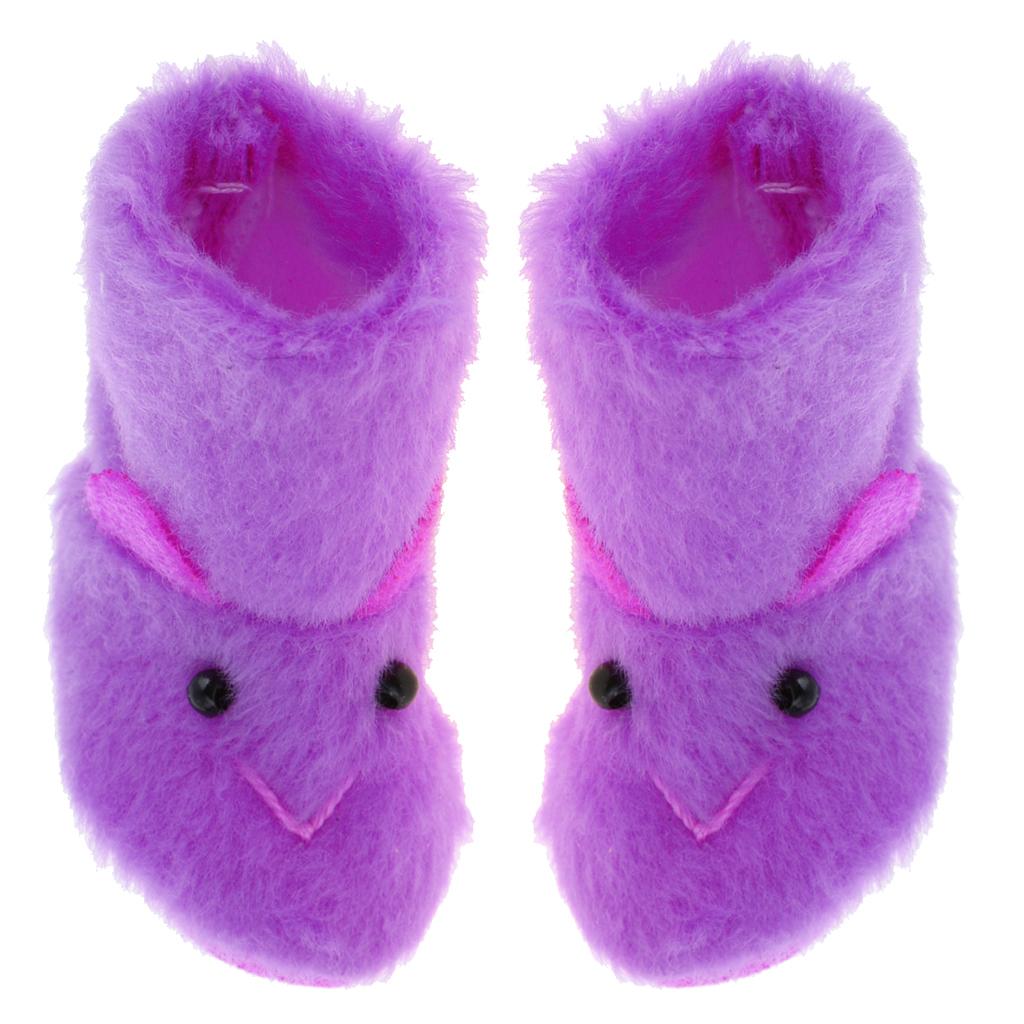Adorable Rabbit Plush Snow Boots Shoes for 12 inch Neo Takara Blythe Dolls Dress Up ACCS