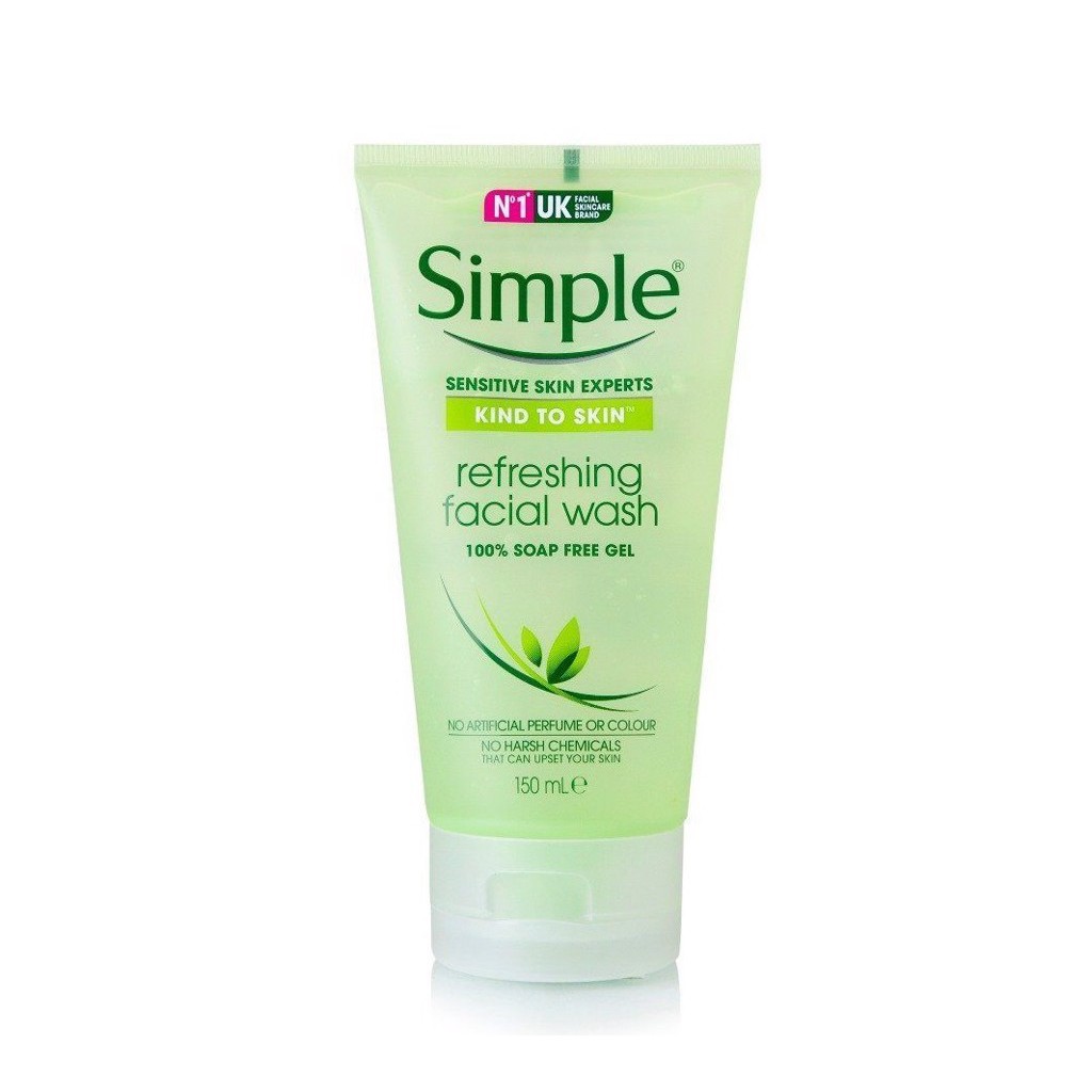 Sữa Rửa Mặt Dạng Gel Simple Refreshing (150ml) - 5011451103863