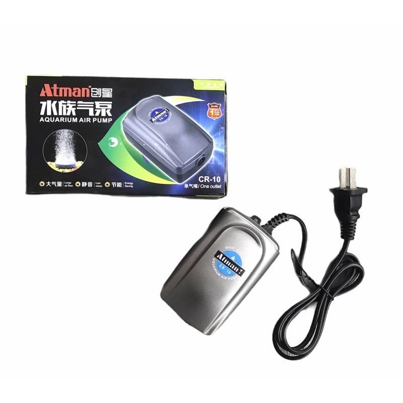 Máy sủi oxy Atman CR-10 cho hồ cá