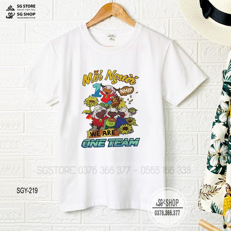 Áo thun nhóm Tân Sửu - Thun cotton dày dặn - Áo tay ngắn, Đủ size | SGSHOP