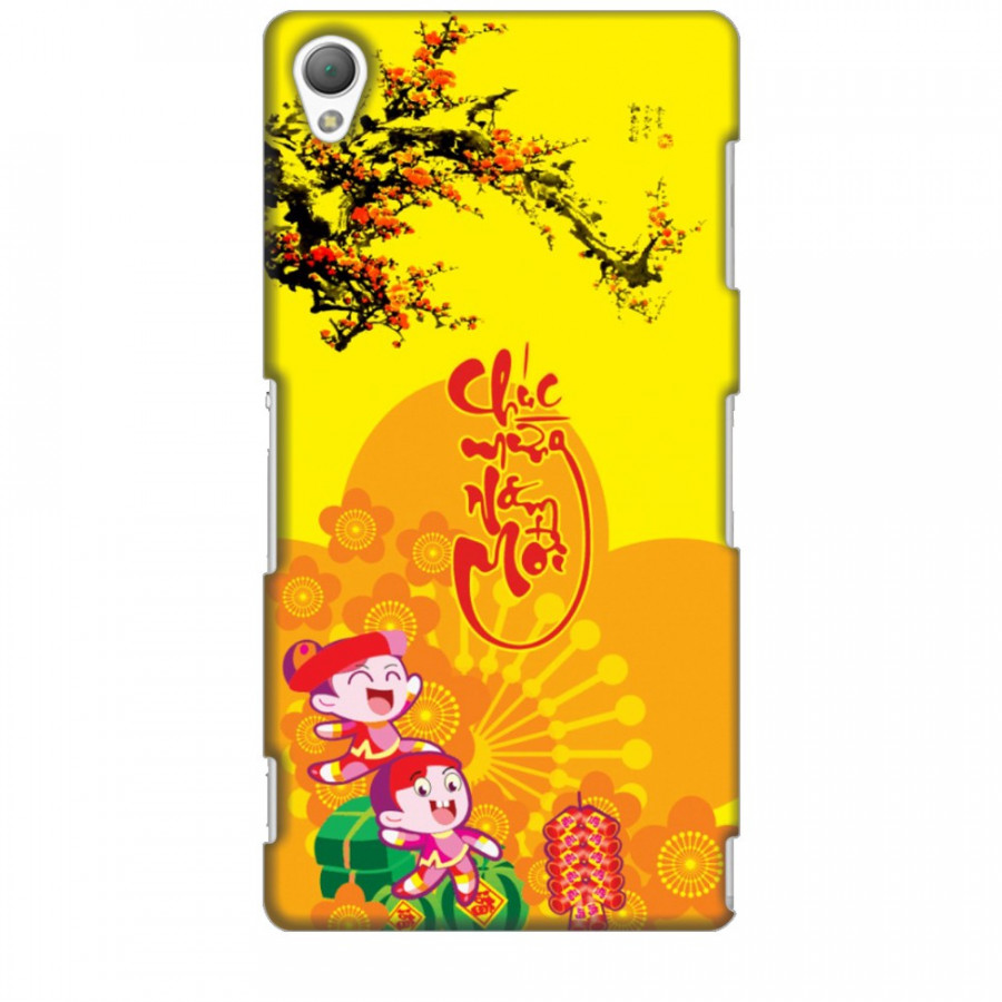 Ốp lưng dành cho điện thoại SONY Z3 Chúc Mừng Năm Mới