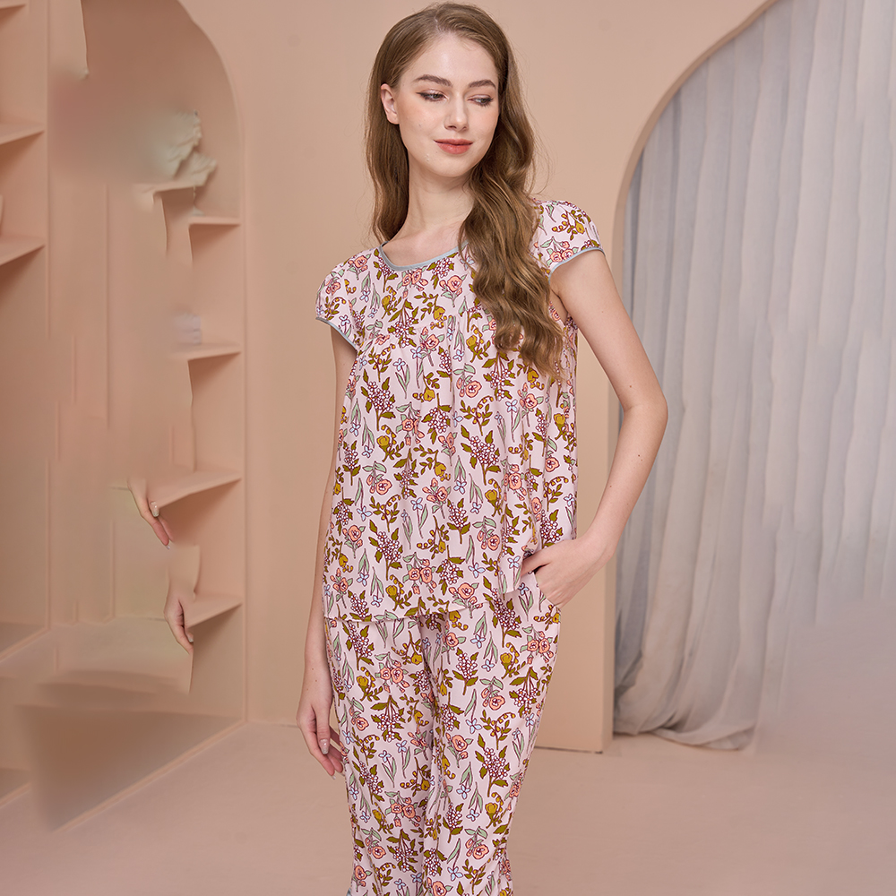 Bộ Đồ Kate Lửng Nữ Vincy Thoáng Mát BKL264S01
