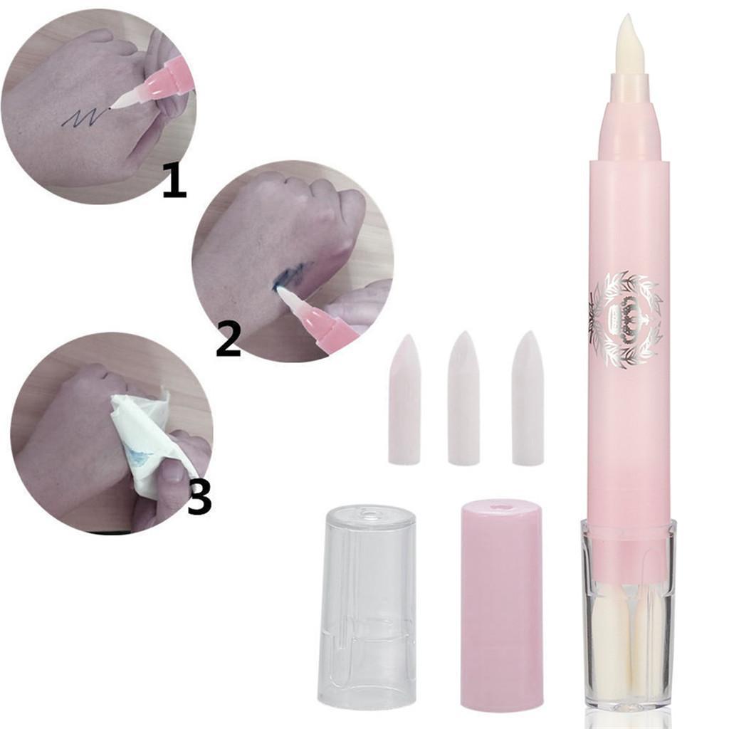 Pro non-toxic Tattoo Eyebrow Makeup Remover Skin Marker Pen Eraser Cleanser