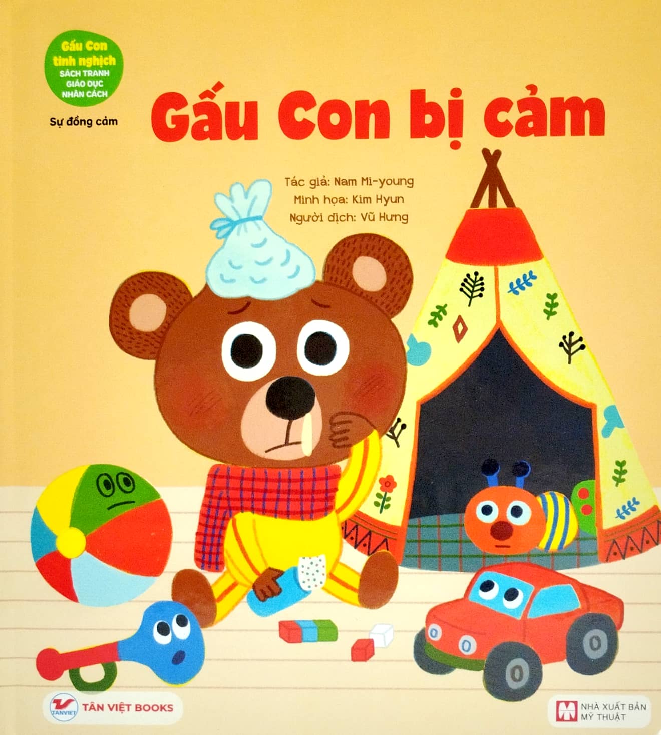 Bộ sách Gấu Con Tinh Nghịch - Sách Tranh Giáo Dục Nhân Cách