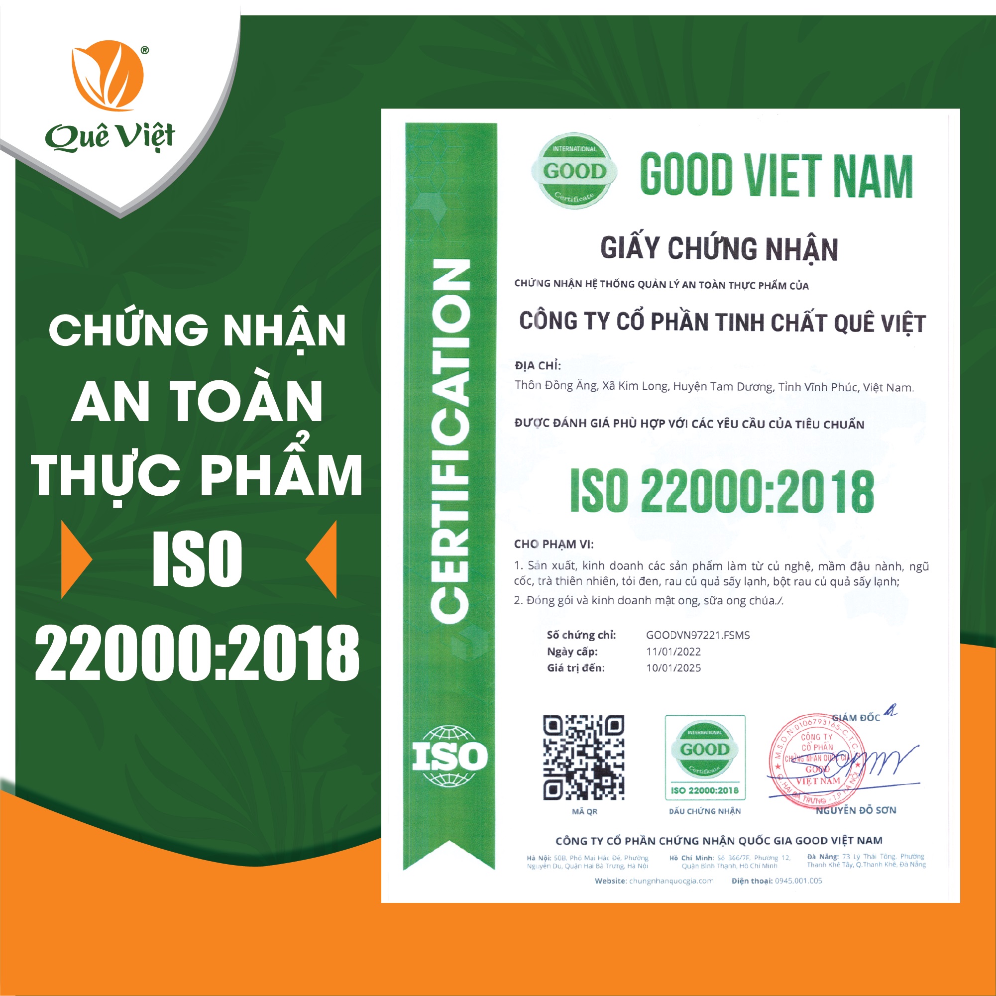 Mầm đậu nành nguyên xơ Quê Việt tăng vòng 1, cải thiện nội tiết tố phụ nữ (2 Hộp x 500Gr)