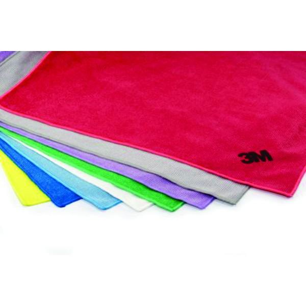 -Khăn lau xe cao cấp vải mịn, siêu đẹp 3M Microfiber Cloth - Nhiều màu đẹp