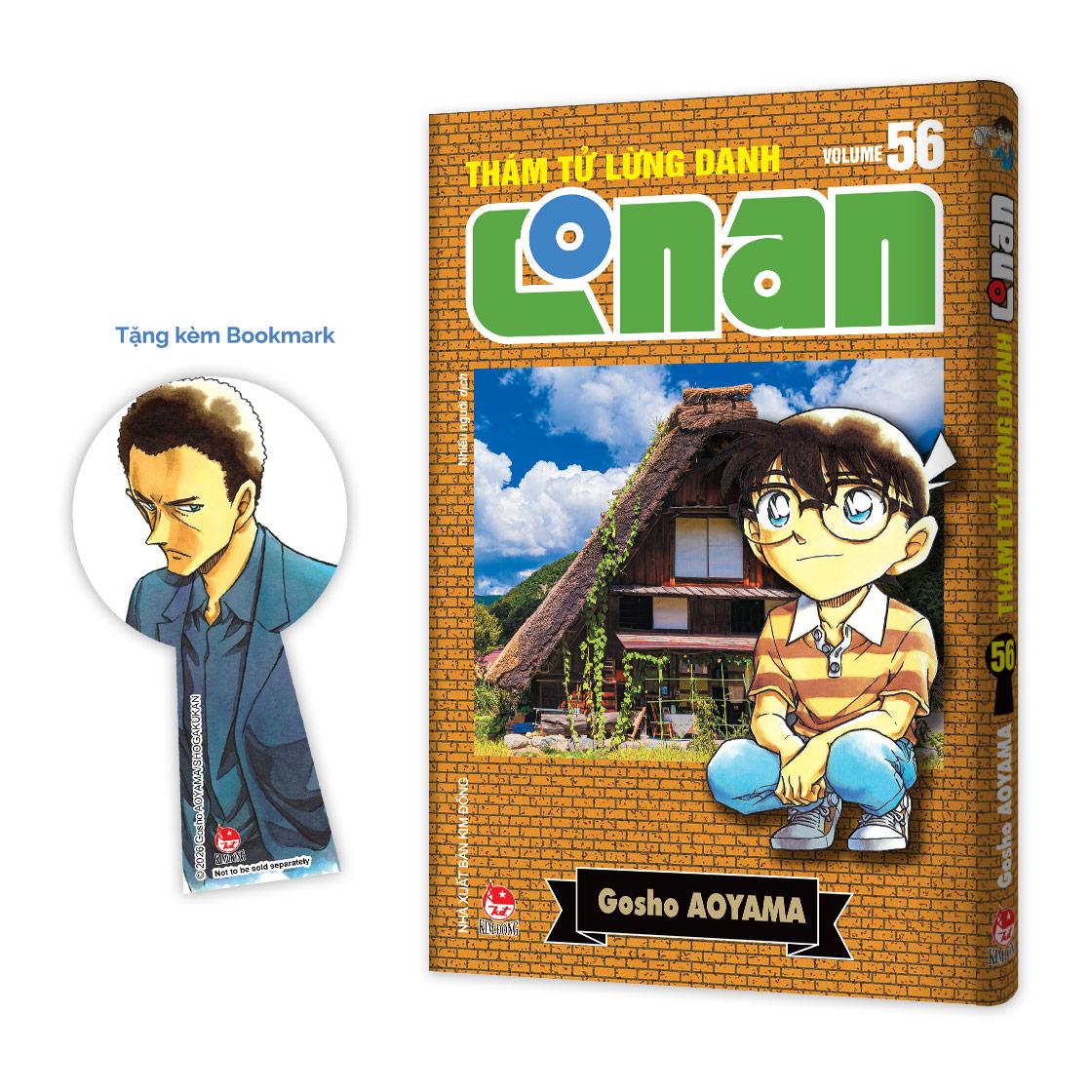 Sách - Thám Tử Lừng Danh Conan - Tập 56 - Bản Nâng Cấp - Tặng Kèm Bookmark
