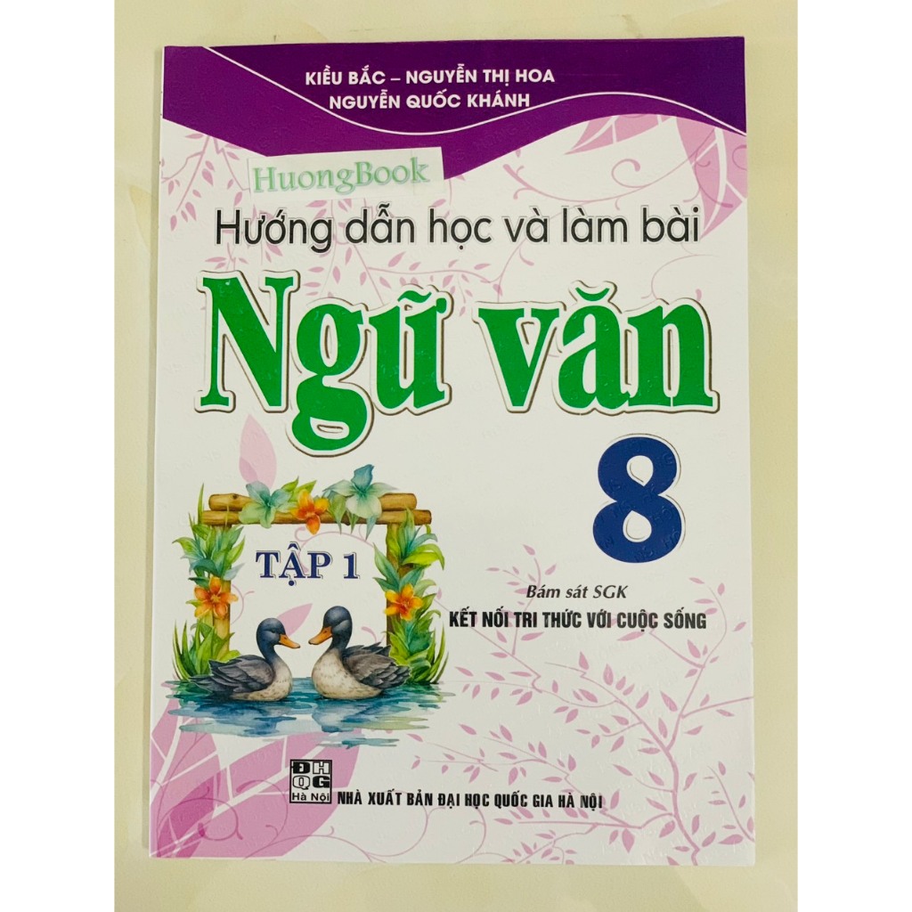 Sách - Combo Hướng Dẫn Học Và Làm Bài Làm Văn Ngữ Văn 8 Tập 1 + 2