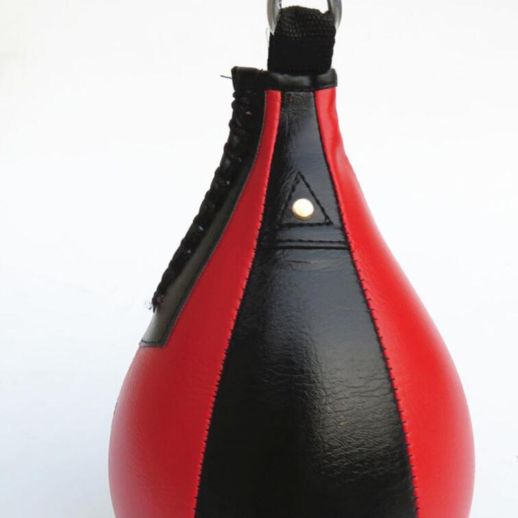 2x Ball Training Punching Bag Boxing MMA Pear Shaped Exercise Ball .
