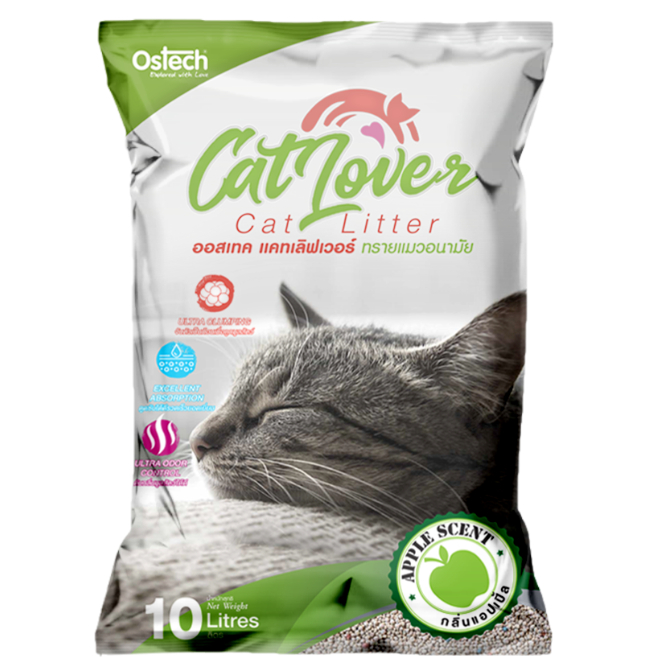 Cát Vệ Sinh Ostech CatLover Cho Mèo Túi 10L