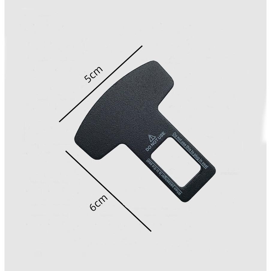 Đầu cắm khóa chốt cắm móc đai dây an toàn chống kêu xe ô tô bằng vật liệu Kim loại cao cấp bền đẹp sang trọng