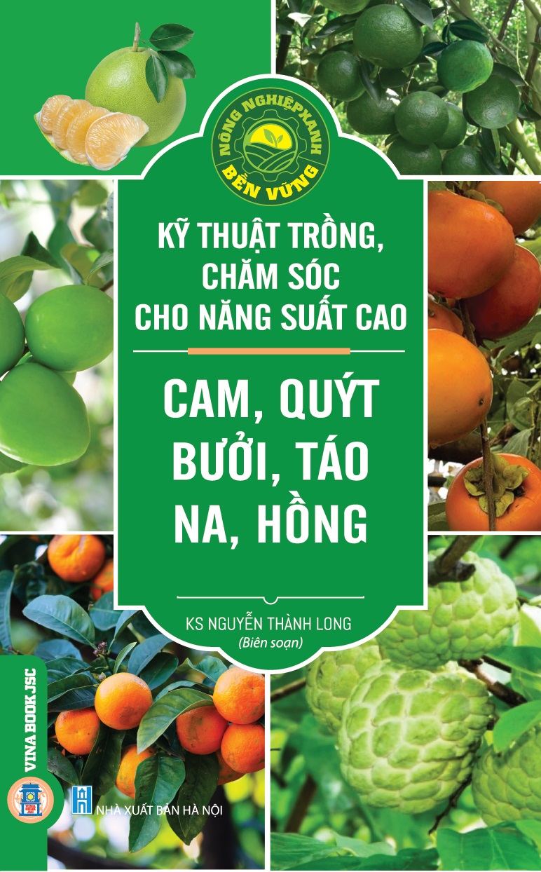 Nông Nghiệp Xanh Bền Vững - Kỹ Thuật Trồng, Chăm Sóc Cho Năng Suất Cao: Cam, Quýt, Bưởi, Táo, Na, Hồng