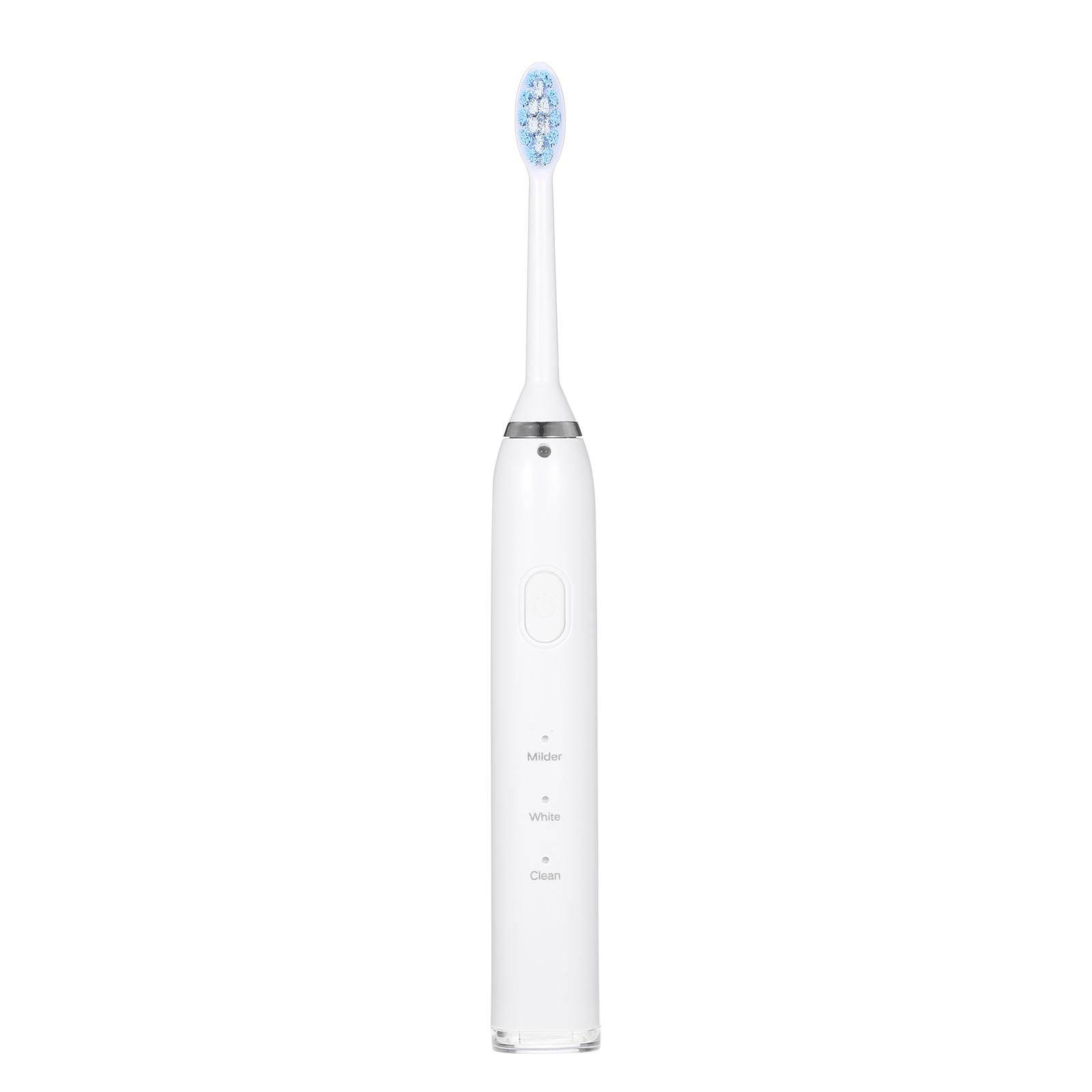 IPX6 Waterproof USB Charging Electric Teeth Cleaner 6 Brush Heads Electric Toothbrush