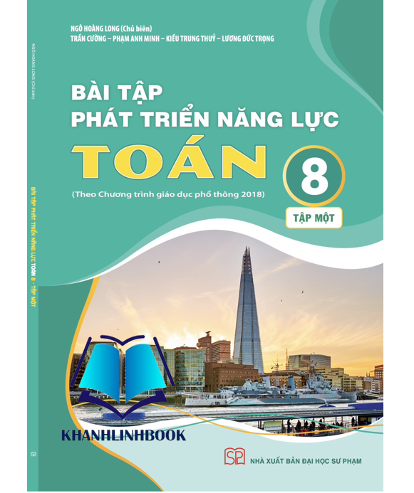 Sách - Combo Bài tập phát triển năng lực Toán 8 - tập 1 + 2