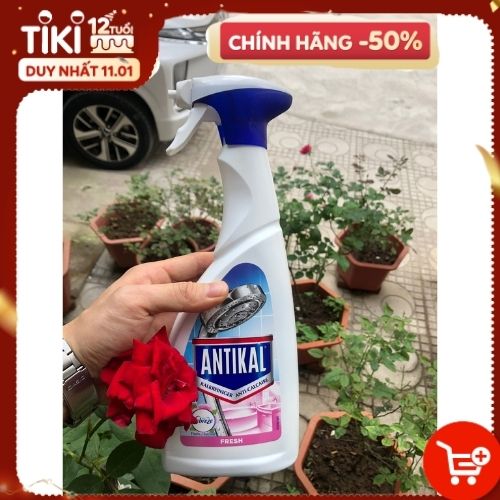 CHAI XỊT ANTIKAL VỆ SINH &amp; CHỐNG ĂN MÒN INOX 700ml