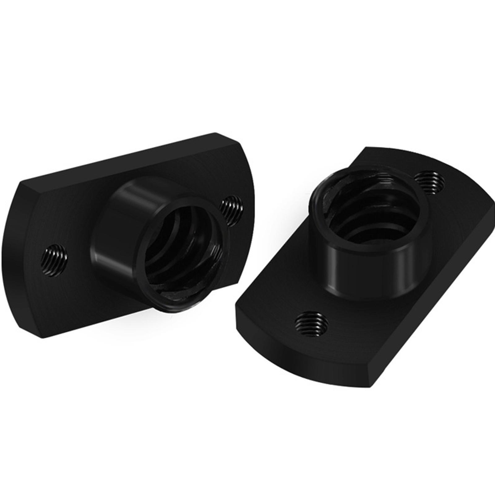 T8 Lead Screw 8mm Lead Screw 2mm Pitch Upgrade Parts T8 Nut Trapezoidal Screw Pom Nut for 8mm Diameter Z Axis 3D Printer Parts Accessory