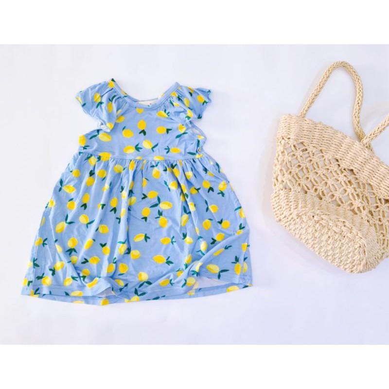 Váy liền chất thun lạnh cho bé từ 6M-4Y