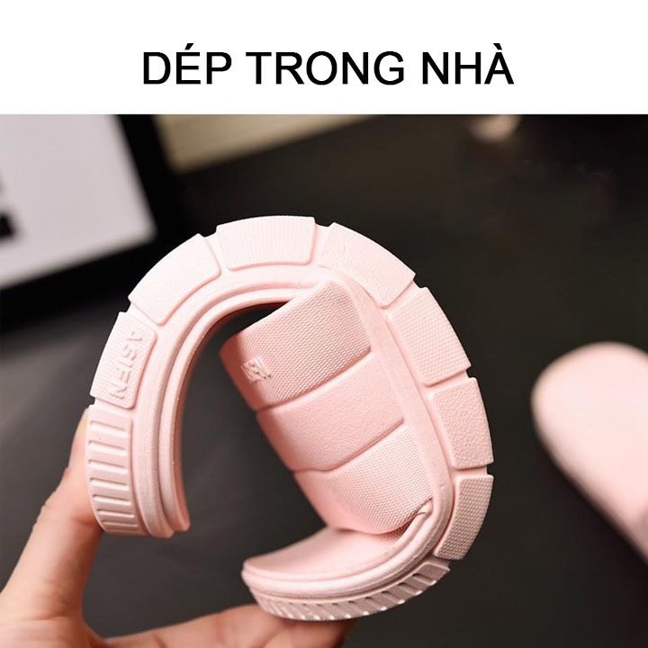  Dép đi nhà tắm, trong nhà chống trơn 2020 cả nam và nữ PVC ASIFN