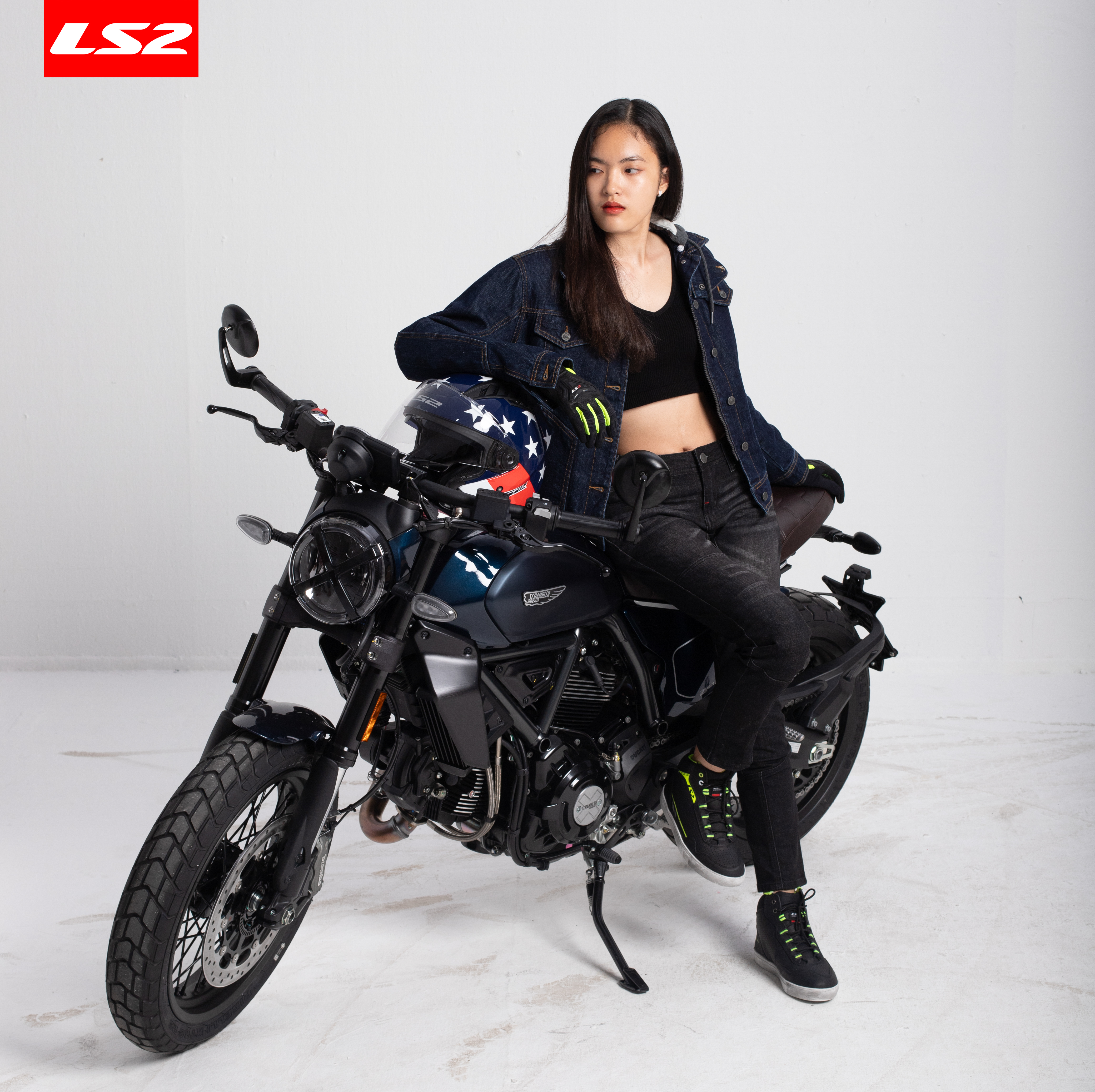 Quần Khaki Bảo Hộ Moto, Xe Máy LS2 Dakota Lady