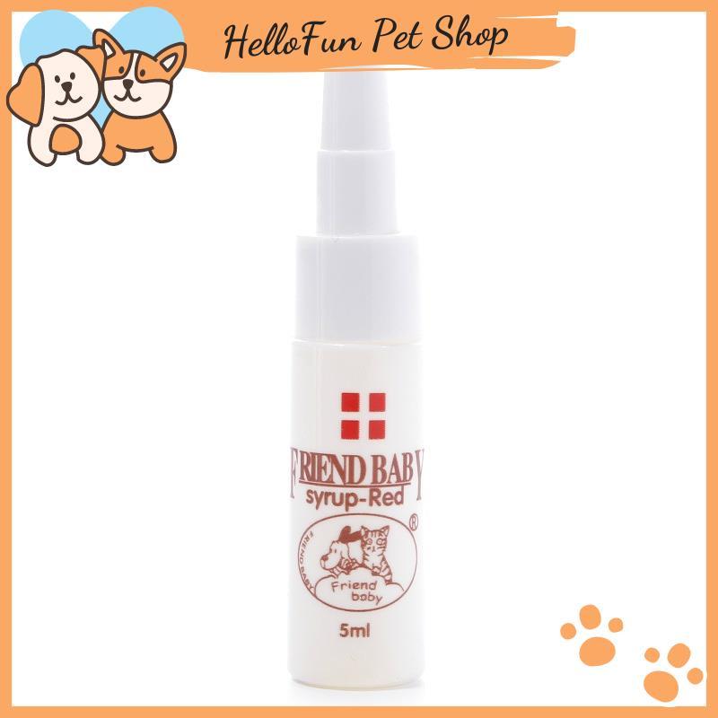 Siro uống chống giun sán cho chó mèo Friend Baby 5ml