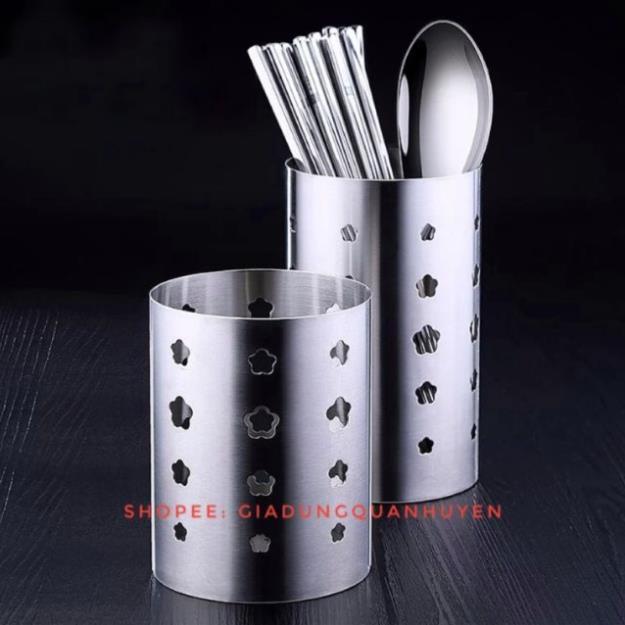 Ống cắm đũa hợp kim nhôm trống bám bẩn dầu mỡ cao cấp 2 cỡ GDTH