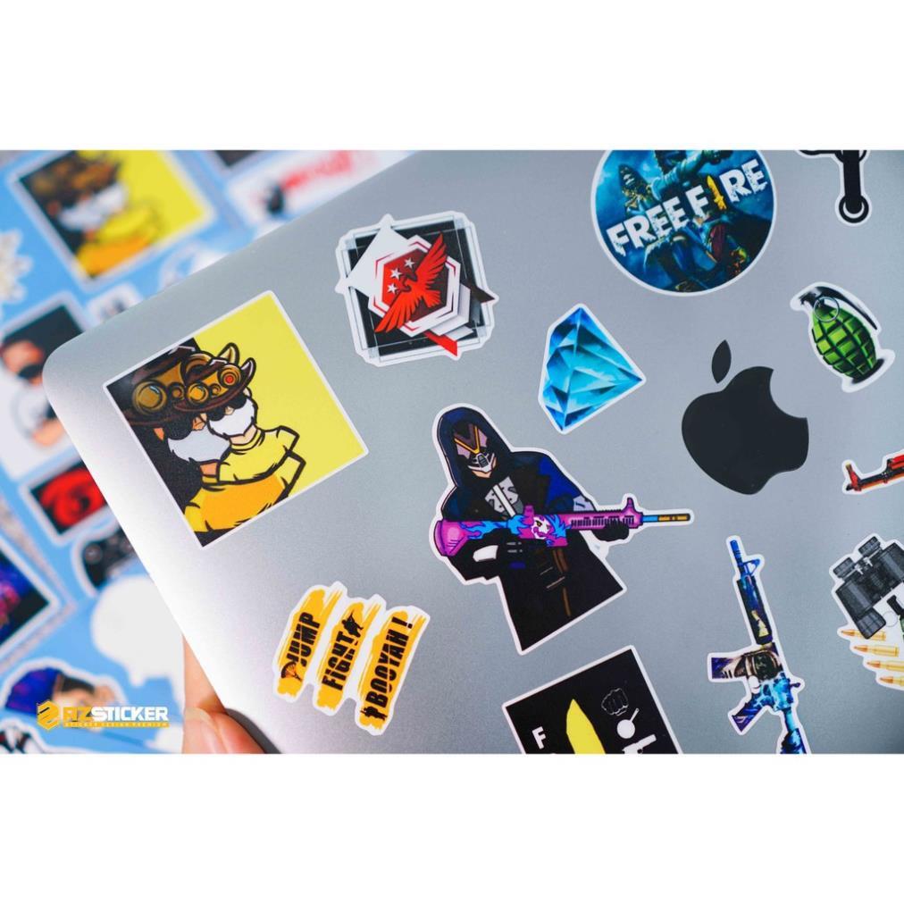 Sticker Hot Nhất Hiện Nay | Chất Liệu PVC 5 Lớp Chống Thấm, Chống Bay Màu| Trang Trí Điện Thoại, Laptop....