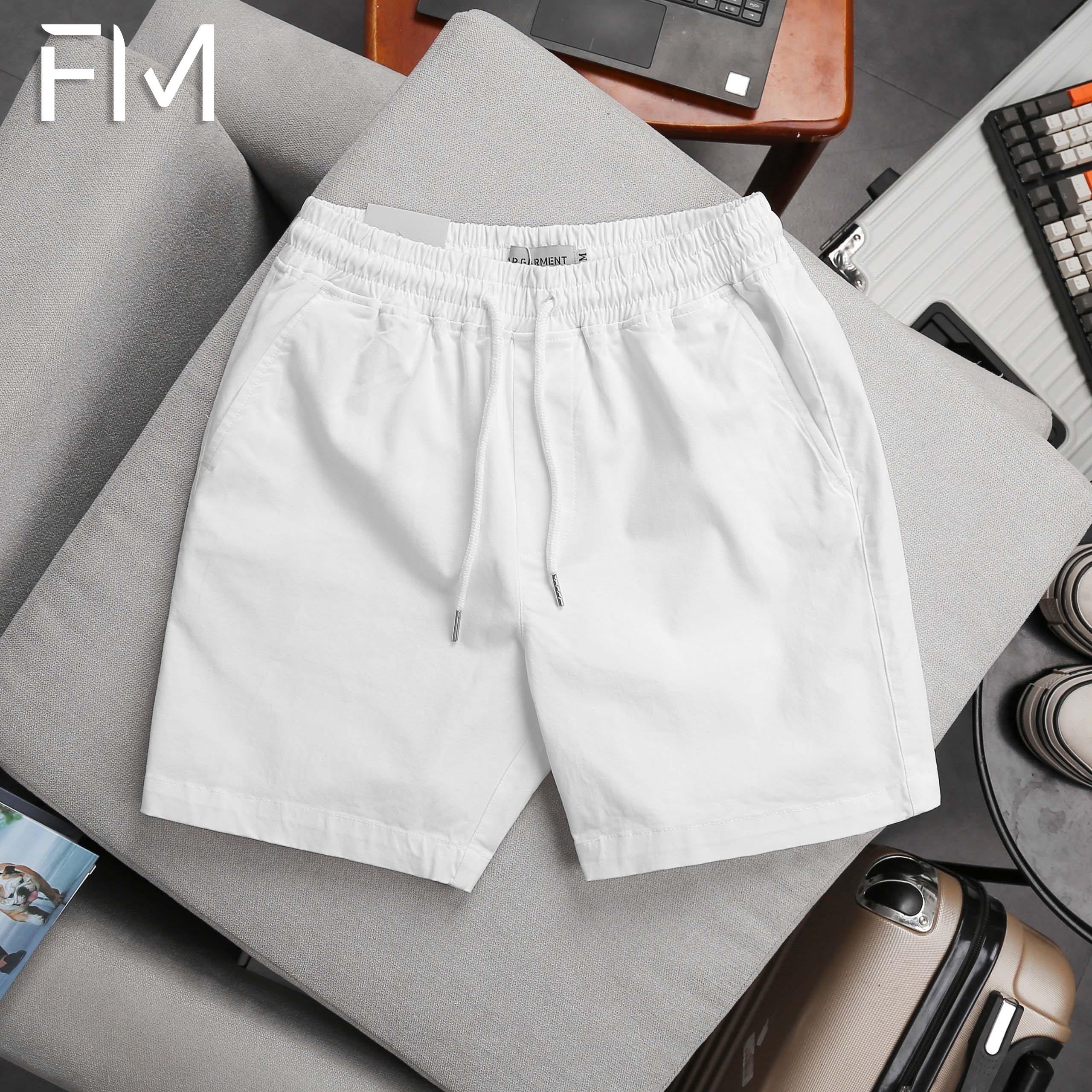 Quần short kaki nam lưng thun, chất kaki cao cấp mềm mịn, có size 95KG - FORMEN SHOP - FMPS227