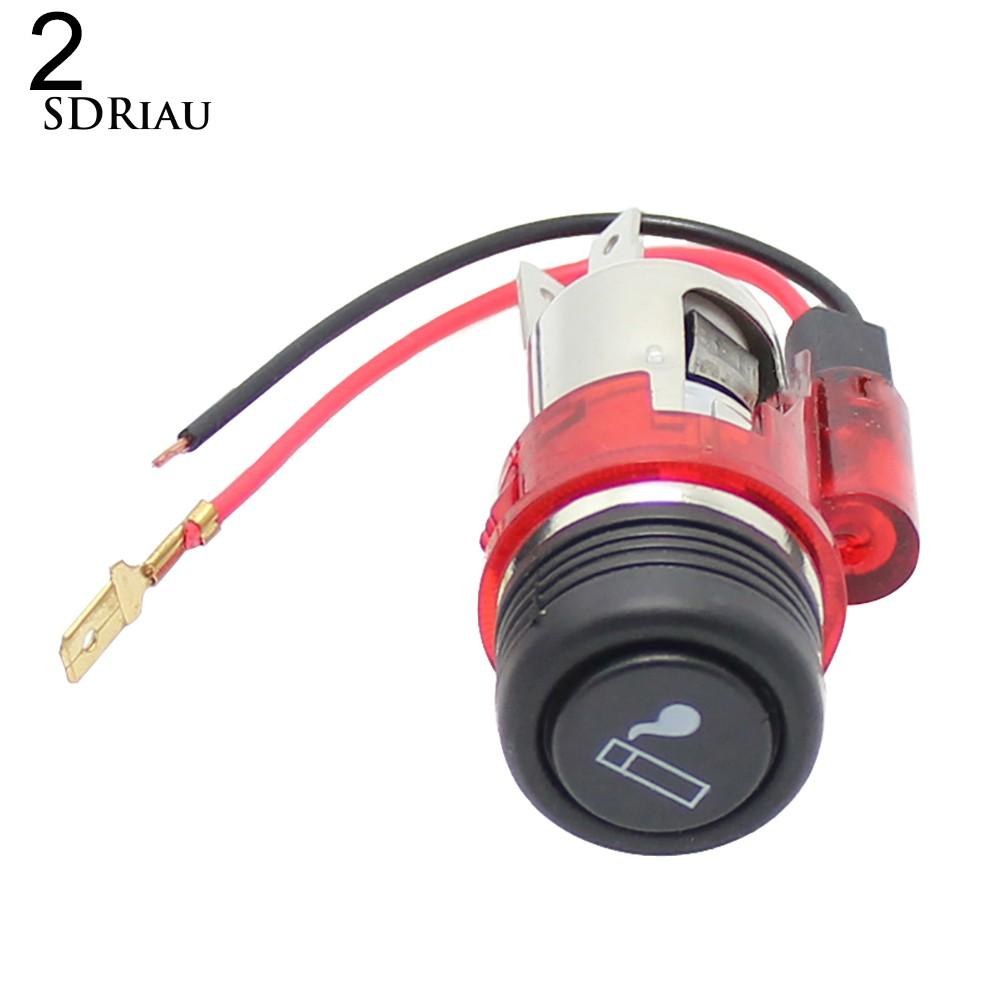 Bộ đầu cắm sạc nguồn 12V 120W kiêm bật lửa cho xe hơi
