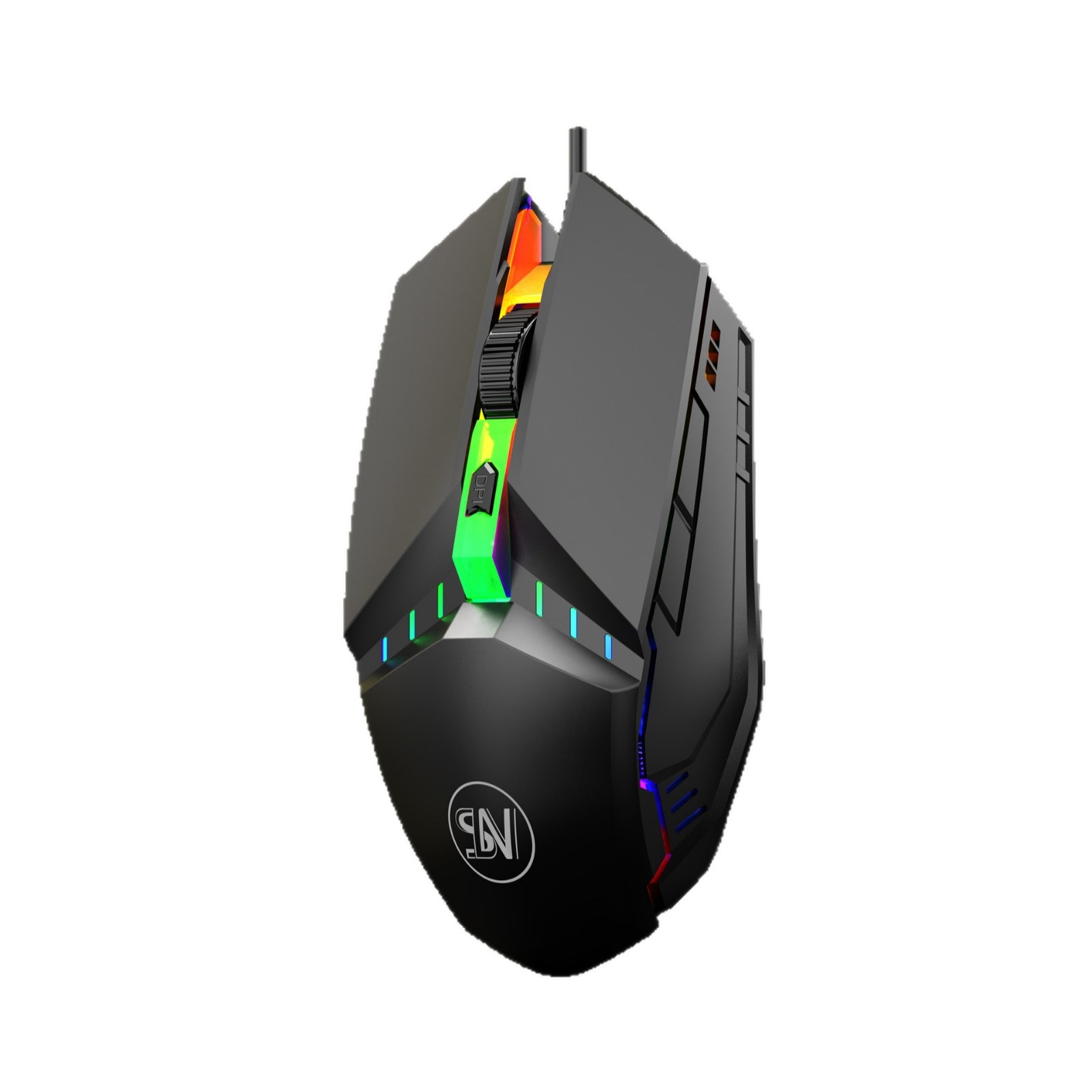 Chuột có dây X3 trắng đen USB có dây 4 nút phát sáng hoạt động êm ái mới dành cho chơi game máy tính để bàn máy tính xách tay văn phòng mouse pc laptop led - miếng lót chuột