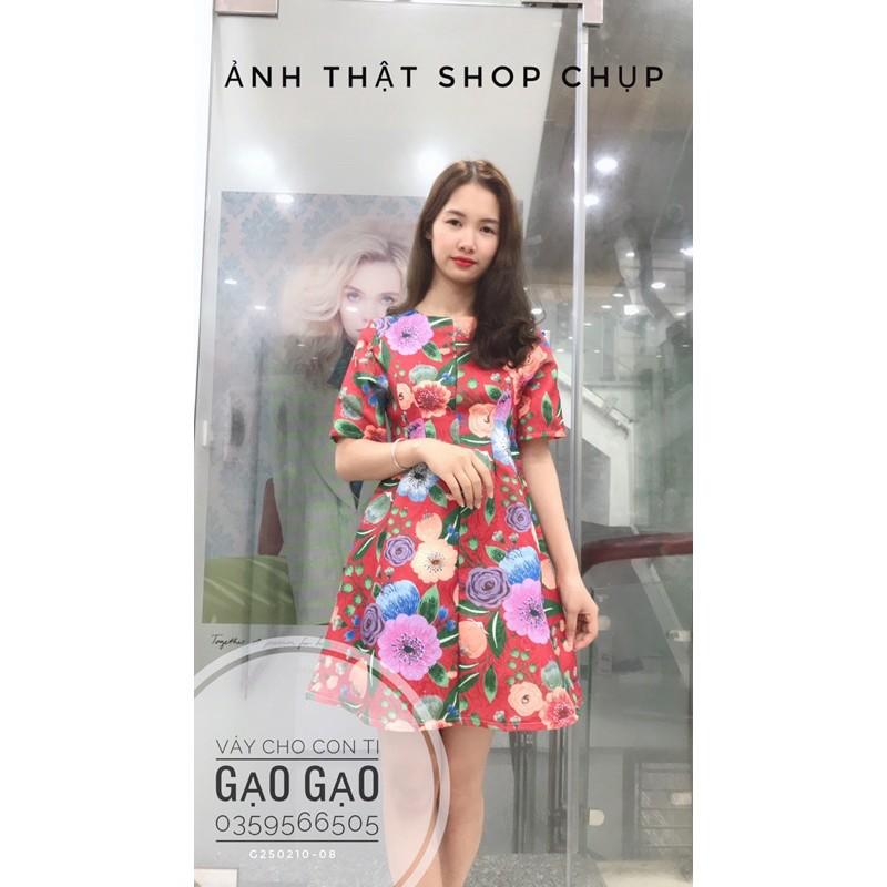 Váy hoa cho con bú