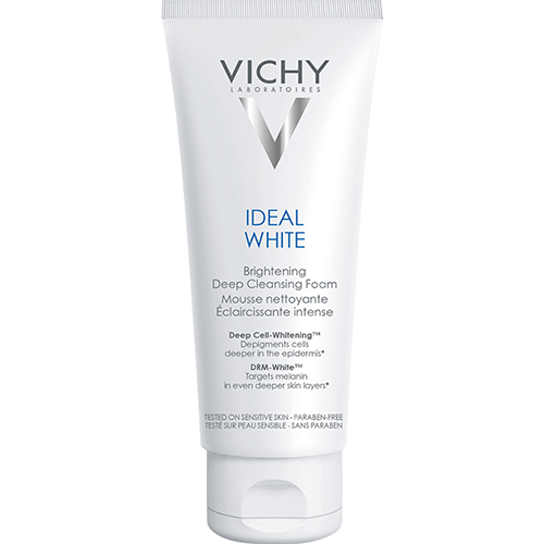 Bộ 3 dưỡng Chất (Serum) Khoáng núi lửa cô đặc Vichy Mineral 89 50ml, kem dưỡng ẩm Aqua Gel Cream 15ml và sữa rửa mặt trắng da Ideal White Foam 15ml