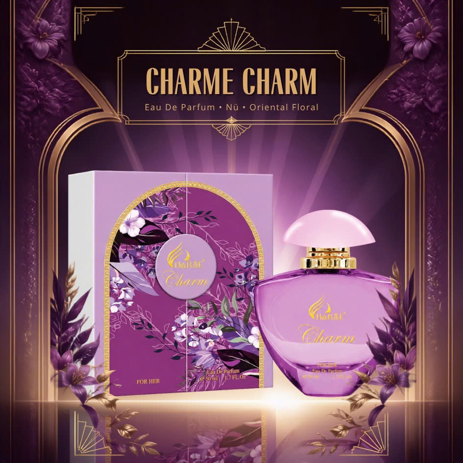 Nước Hoa Nữ Charme Charm 50ml Chính Hãng – Sang Trọng, Ngọt Dịu, Hiện Đại, Lưu Hương 7–12 Giờ
