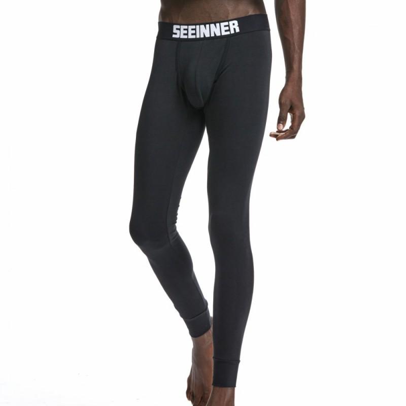 Thời trang Nam Dài Johns Cotton Cơ Bản quần legging Quần Lót Sinh Nhiệt Homme Cueca Thân Người Đồng Tính Nam Nhiệt Dài Johns Quần Lót
