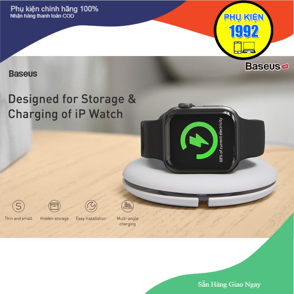 Đế giữ dây sạc, chống rối dùng cho Apple Watch Baseus Planet Cable Winder Hàng chính hãng