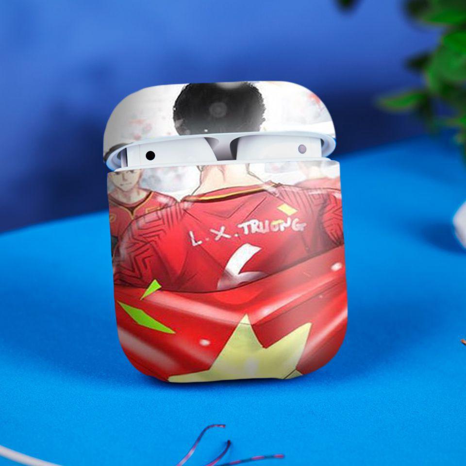 Miếng dán skin cho AirPods in hình Bùi Tiến Dũng - U23 VietNam - Chib013 (AirPods ,1 2, Pro, TWS, i12)