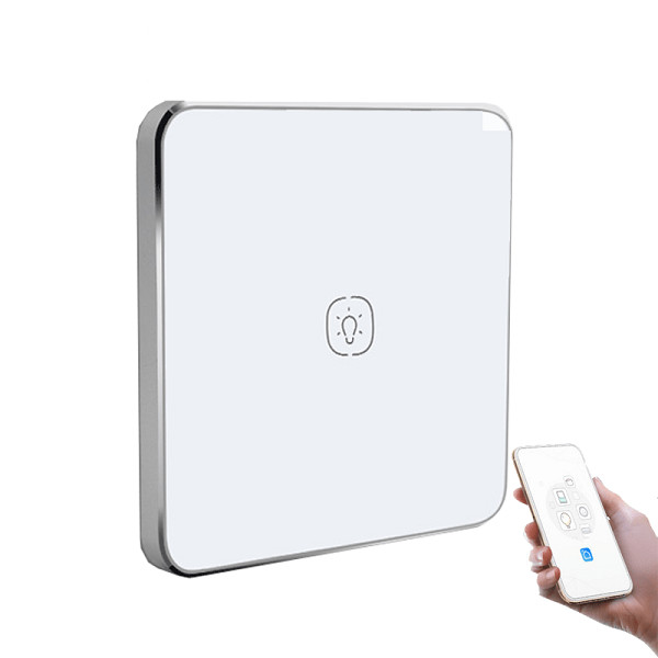 CÔNG TẮC CẢM ỨNG ZIGBEE VUÔNG VHT SMART CÓ VIỀN MÀU TRẮNG