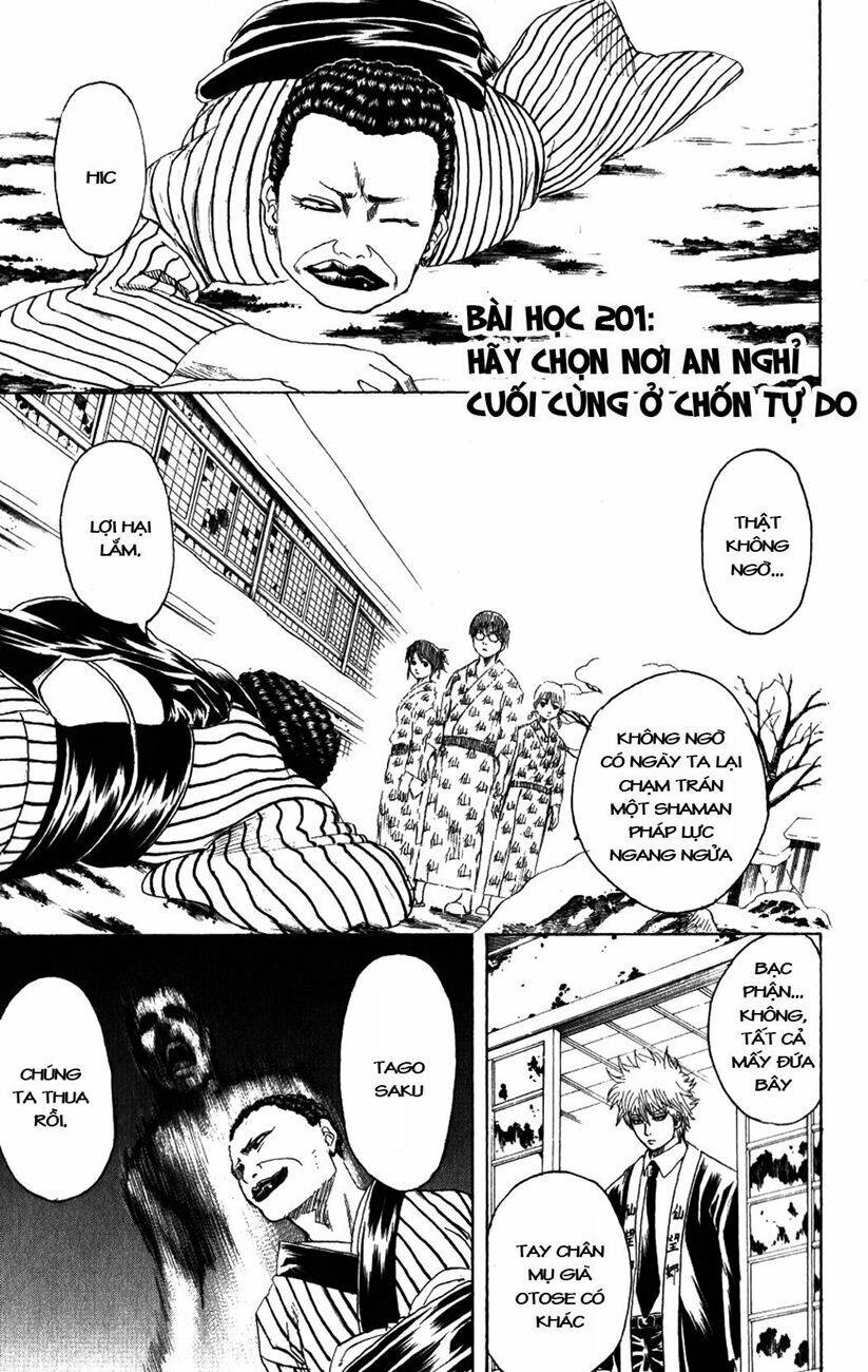 gintama - linh hồn bạc chapter 201 1