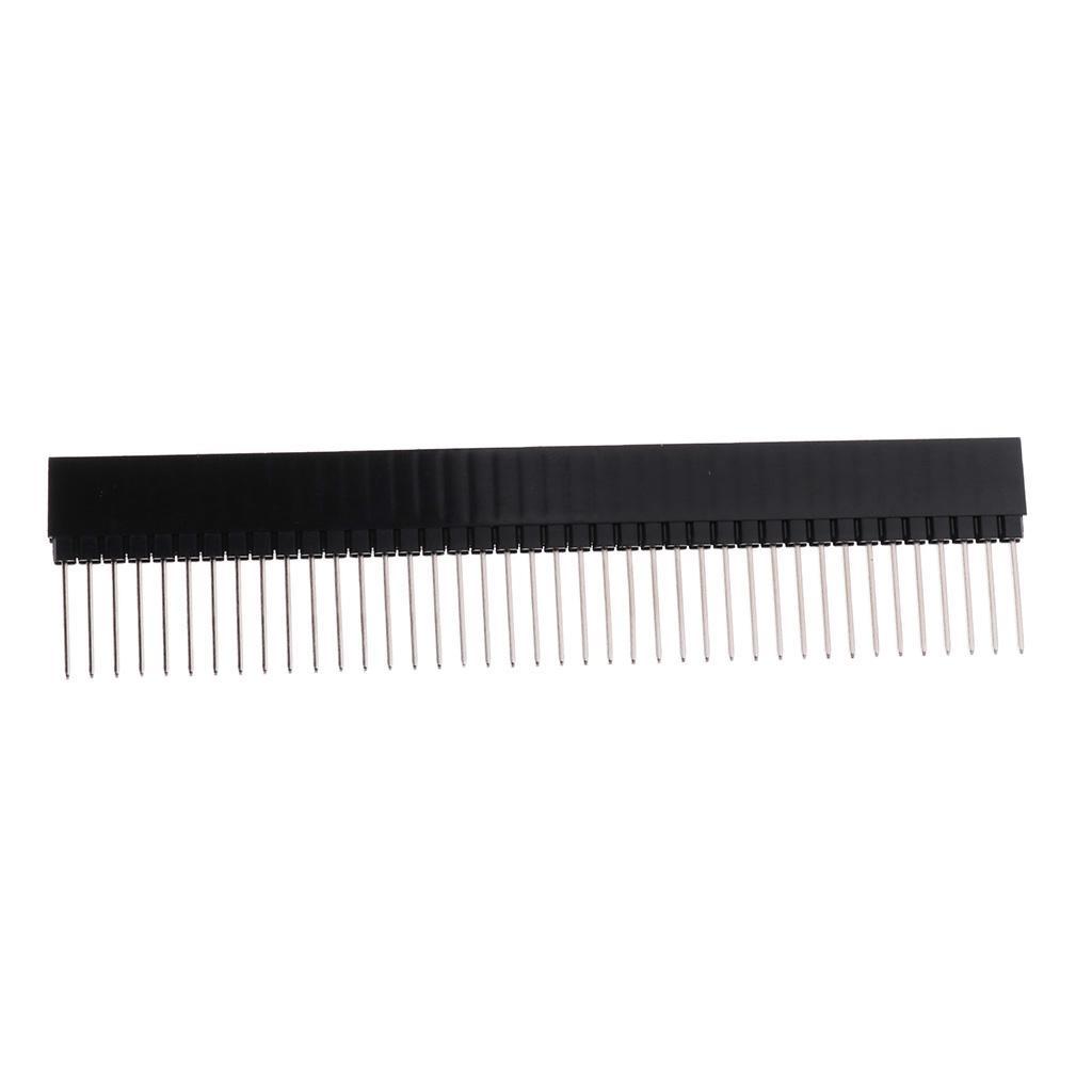 High Quality 10Pcs 2.54mm 40Pin Female Pin Header Connector for