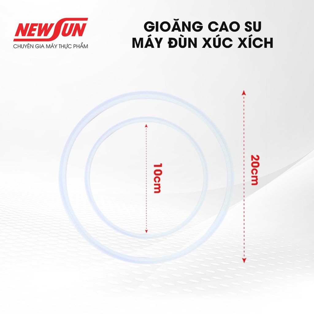 Gioăng Cao Su Máy Đùn Xúc Xích