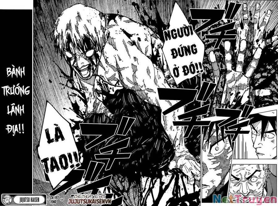 jujutsu kaisen - chú thuật hồi chiến chapter 197 17