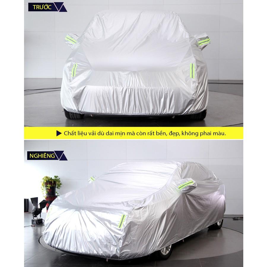 Bạt Phủ Ô Tô NB 4 Chỗ Lớn Size 2Xl Chống Thấm Nước Nhập Khẩu Chính Hãng