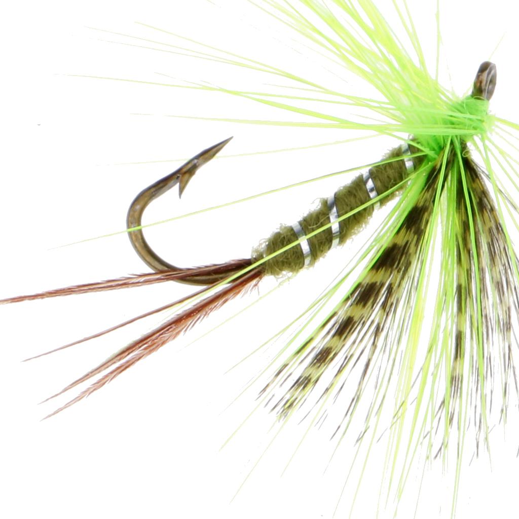5Pcs Wet Flies Fishing Tackle Artificial Insect Fly Fishing Lures Bait Flies