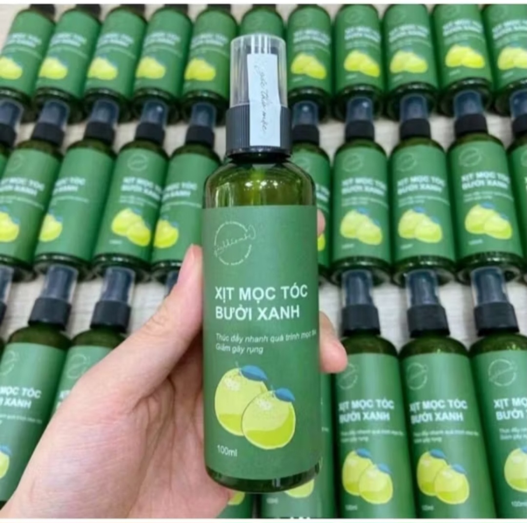 1 CHAI XỊT KÍCH THÍCH MỘC TÓC TINH DẦU BƯỞI THẢO MỘC CAO CẤP CHO MỌI NGƯỜI