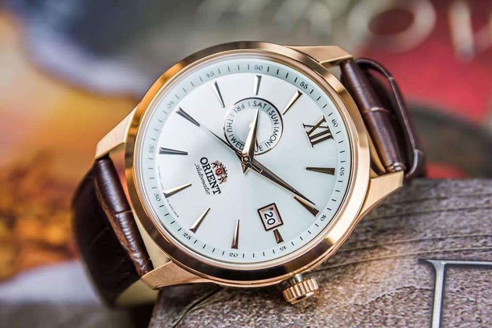 Đồng hồ nam dây da Orient FAL00004W0