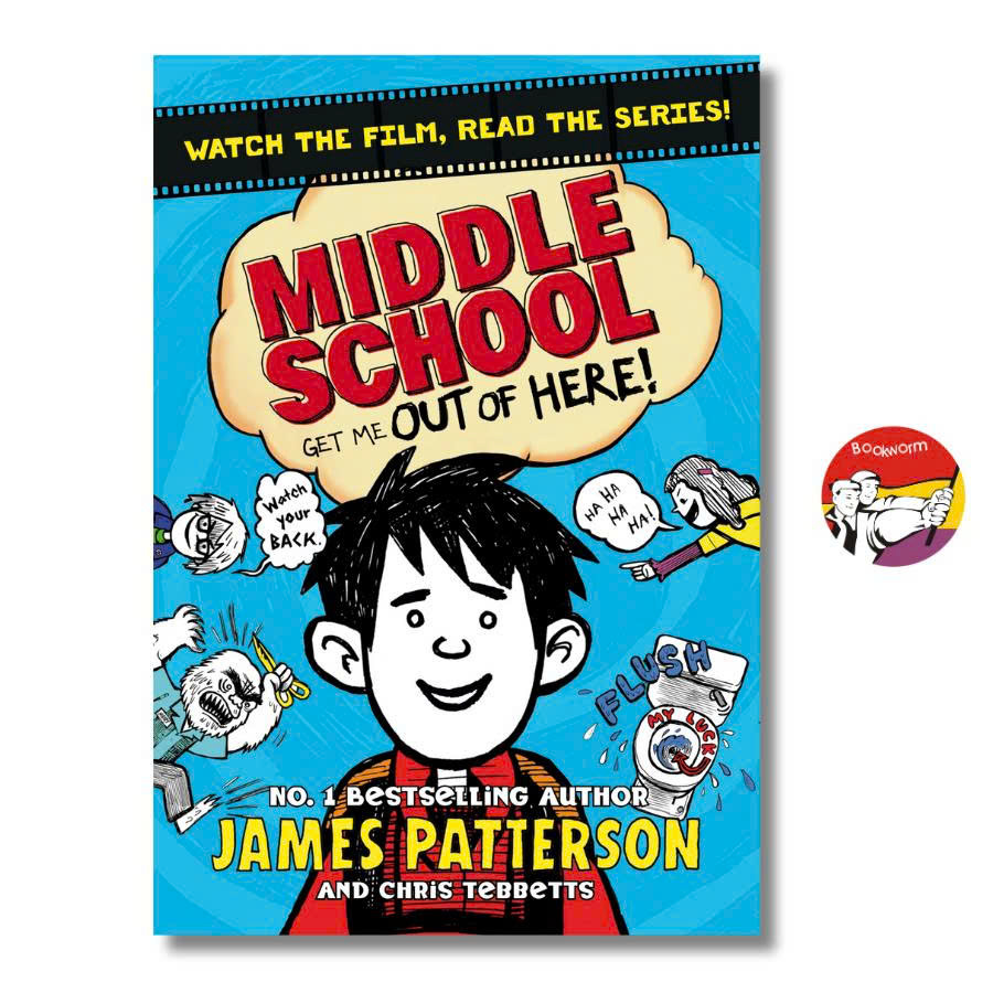 Sách - Middle School: Get Me out of Here! by James Patterson | Children's English Fiction Novel